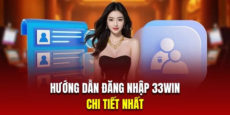 Hướng dẫn đăng nhập 33win