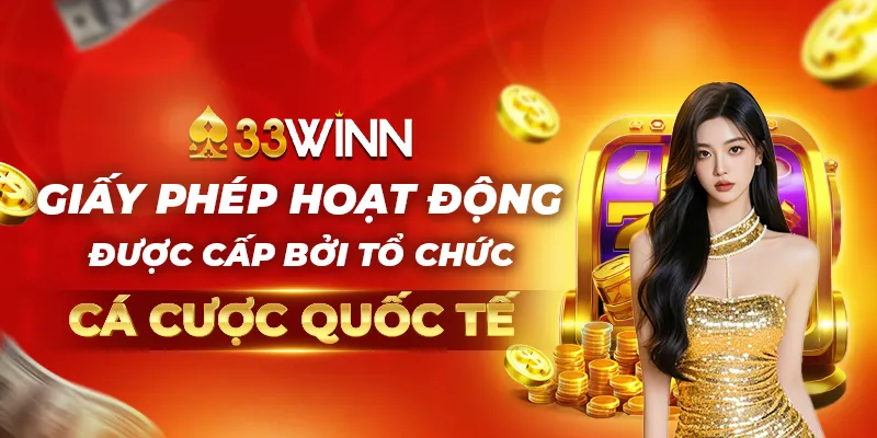 GIấy phép hoạt động được cấp bởi tổ chức cá cược quốc tế
